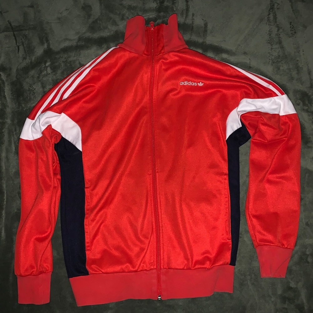 Adidas red Tracksuit